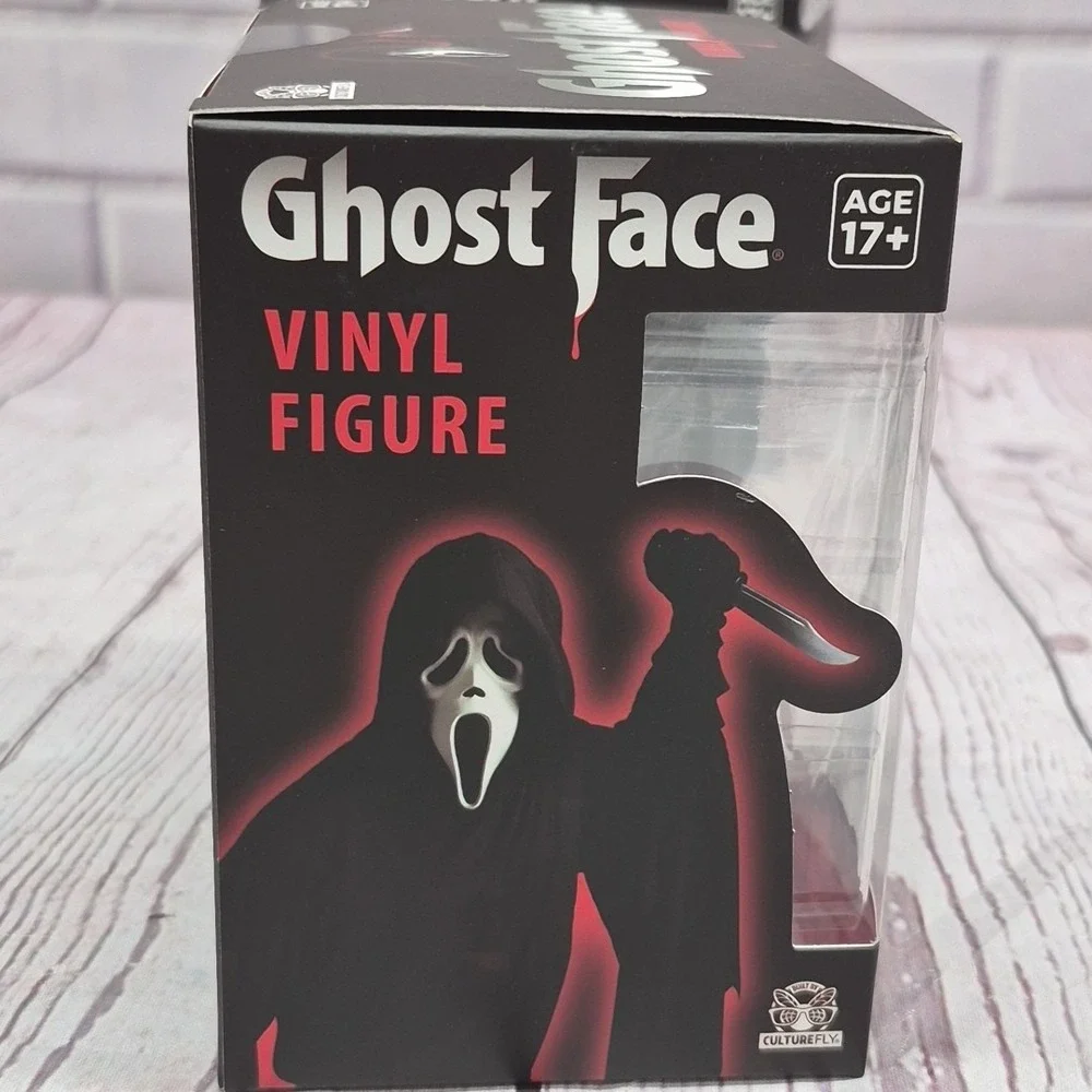 CultureFly FlyGuys Ghost Face Vinyl Figure Scream Horror Collectible GHOQ049A-RS